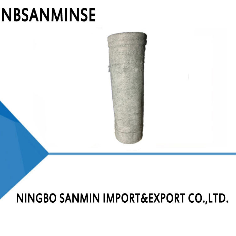 Polyester Mixed Conductive Fiber Needle Felt Dust Bag Industrial Air Filter Bag 550g/M2 Dust Proof Baghouse filter bags