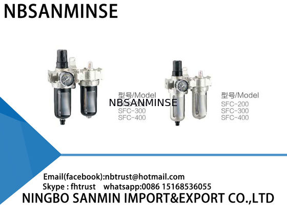มืออาชีพ SFC FRL นิวเมติกอุตสาหกรรมกรองอากาศ Regulator และ Lubricator