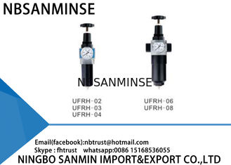 UFRH Lubricator Filter Air Regulator Filter ปรับ - 10 ℃ - 60 ℃อุณหภูมิโดยรอบ