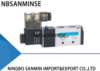 4V210 4V220 4V320 4V410 1/8 "1/4" นิวเมติกโซลินอยด์วาล์วอากาศ Polit วาล์วอัตโนมัติ Machine
