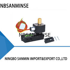 NBR PUR Seal Slide Sleeve พนูเมติกซอลีนอยด์แวลล์ 0.2 - 1.0Mpa