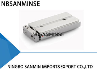 CXSJ Dual Rod นิวเมติกกระบอกอากาศชนิดกะทัดรัด SMC ถังอากาศปลอดสารหล่อลื่น