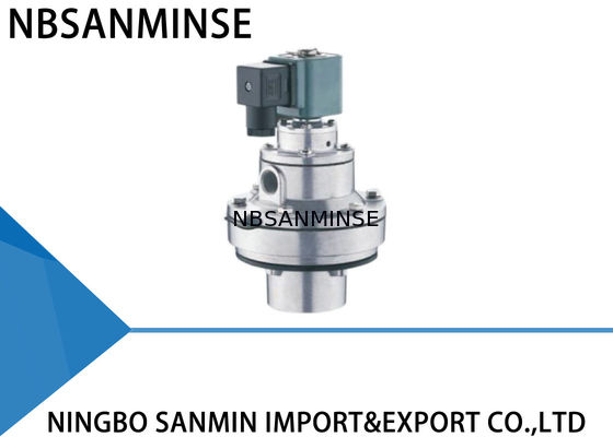 อากาศบริสุทธิ์ฝังตัวไดอะแฟรมคู่พัลส์วาล์ว 321 สปริงสแตนเลส