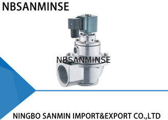 ไดอะแฟรมคู่วาล์วชีพจรชีพจรเจ็ทโซลินอยด์วาล์ว 24VDC / 110VAC SBFEC ประเภท