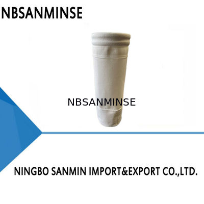 ถุงเก็บฝุ่นสักหลาดโพลีเอสเตอร์แบบกำหนดเอง 550g / m2 ถุงกรองอากาศถุงกรองฝุ่น Baghouse