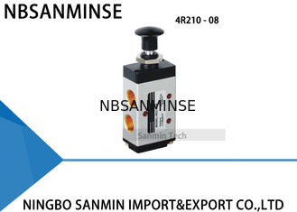 3R / 4R Hand Draw Valve Manual โซลินอยด์วาล์ว G 1/8 ", 1/4", 3/8 ", 1/2" ควบคุม