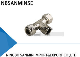 มาตรฐาน BSPT (R) กระทู้ชิ้นส่วนนิวเมติกฟิตติ้งท่ออากาศฟิตติ้ง Sanmin