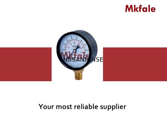 เครื่องวัดความดันของเหลวสแตนเลส SMTB กรณีเหล็กดำ G / NPT / หัวข้ออื่น ๆ