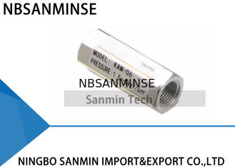 1/8 1/4 3/8 1/2 นิวเมติกวาล์ววิศวกรรม NBSANMINSE KAM นิวเมติกวาล์วตรวจสอบ