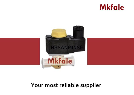 น้ำโซลินอยด์วาล์วทองเหลืองประสิทธิภาพสูงสำหรับกลุ่มคอมเพรสเซอร์ทำความเย็นและอื่น ๆ