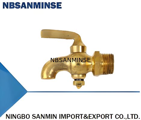 วาล์วมุมพัดทองแดงที่มีร่างกายทองแดงทนทานและพื้นผิวประปา