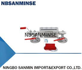 ขนาด มม. L 300 350 440 L1 165 200 200 ตัวบ่งชี้สองสี วาล์วโซลินอยด์ทองเหลือง D 115 D1 85 D2 65 Z-φd 4-φ14 แรงดันทดสอบซีล 2.5Mpa