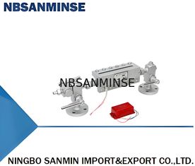 มาตรวัดระดับของเหลวแบบสองสีสำหรับตัววาล์วเหล็ก พร้อมแรงดันระบุ 2.5 (4.0) Mpa และปะเก็นกระจกซีล