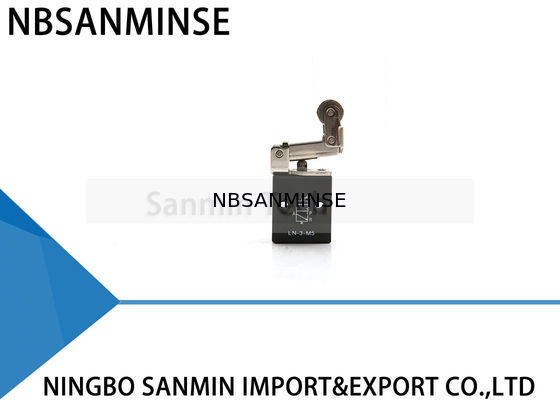 NBSANMINSE L-3-M5 LN-3-M5 2/3 way Mechnical วาล์วอลูมิเนียม festo airtac smc ประเภทแพคเกจการผลิตสายอัตโนมัติ
