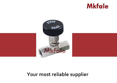 Thread Famale / Male Mini Needle Hydraulic Ball Valve With Stainless Steel Body