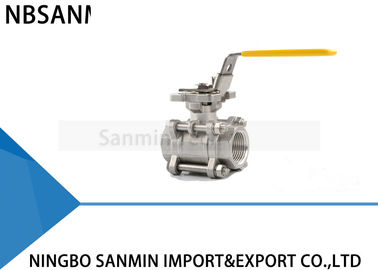 CF8M 1 inch Hydraulic High Pressure Ball Valve 1000psi WOG Stainless Steel SS316 Oil Gas Water Pipe Line Application