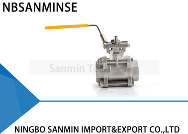 CF8M 1 inch Hydraulic High Pressure Ball Valve 1000psi WOG Stainless Steel SS316 Oil Gas Water Pipe Line Application