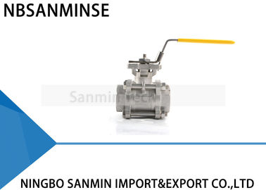 CF8M 1 inch Hydraulic High Pressure Ball Valve 1000psi WOG Stainless Steel SS316 Oil Gas Water Pipe Line Application