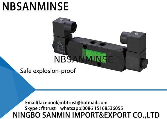 NAMUR551 ซีรี่ส์นิวเมติกโซลินอยด์วาล์วกันการระเบิด AISCO ประเภท NBR PUR ซีล