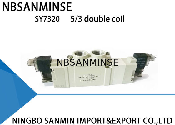 SY7000 ขนาดเล็ก Smc โซลินอยด์วาล์ว Manifold ติดตั้งความน่าเชื่อถือสูงเป็นรายบุคคล