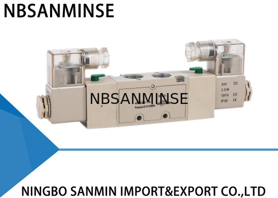 ด้าย G / NPT นิวเมติกโซลินอยด์วาล์วนักบินภายในโซลินอยด์วาล์ว 4N300 ซีรี่ส์ 3NV300