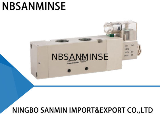 โซลินอยด์วาล์วเดี่ยว / คู่คอยล์, นิวเมติกแอร์วาล์ว 4N400 ซีรี่ส์ 4V400