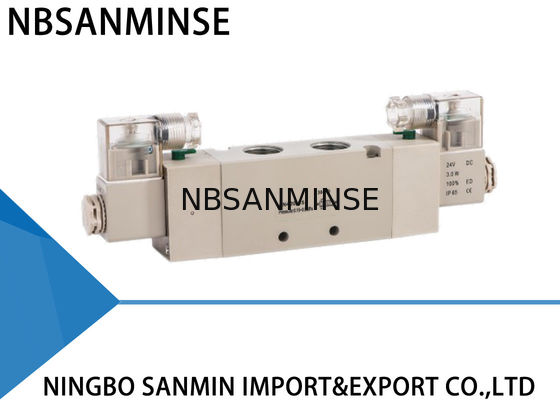 โซลินอยด์วาล์วเดี่ยว / คู่คอยล์, นิวเมติกแอร์วาล์ว 4N400 ซีรี่ส์ 4V400