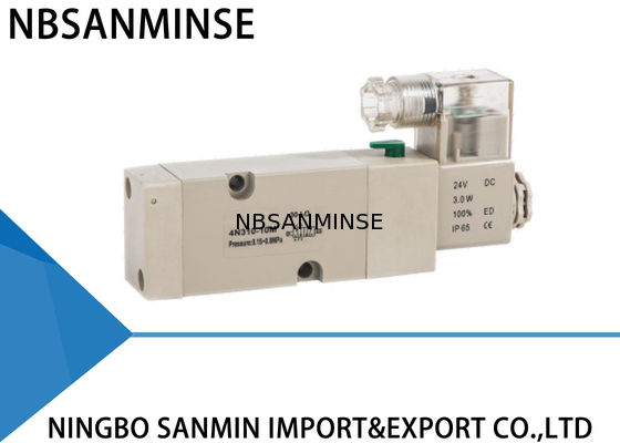 4V210 06 08 นิวเมติกแอร์โซลินอยด์วาล์ว Airtac ประเภท 2 ทาง 3 ทางวาล์วควบคุม AC220V DC24V