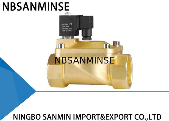 P6 สองวิธีปลอมแปลงทองเหลือง Solenoid Valve นำร่องดำเนินการโซลินอยด์วาล์ว