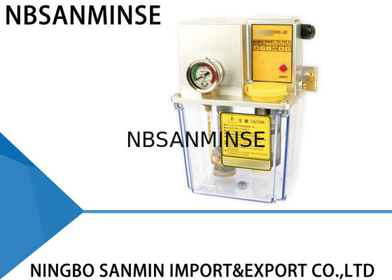 NBSANMINSE SDX2-22C บางหล่อลื่นน้ำมันปั๊มเกียร์ 2 ลิตร 3 ลิตร 2 Mpa กับเดี่ยว / คู่จอแสดงผลดิจิตอลสำหรับ CNC Ma