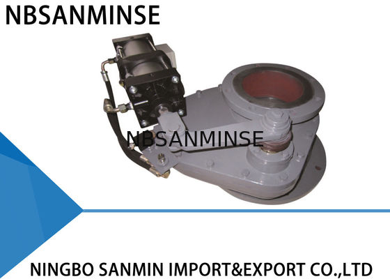 SMDF-DNB-J Double Disk Gate Valve โหลดเริ่มต้นเล็ก ๆ สำหรับระบบลำเลียงเถ้า