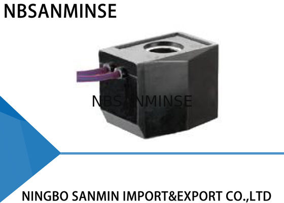 AB410E ทองเหลืองของเหลวโซลินอยด์วาล์วคอยล์ชนิดตะกั่ว F / H ชั้นฉนวน