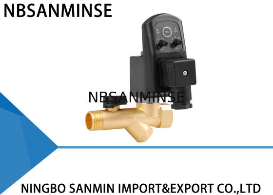BD - A / B หมดเวลา Solenoid Valve อุปกรณ์ระบายน้ำอัตโนมัติ Sanmin