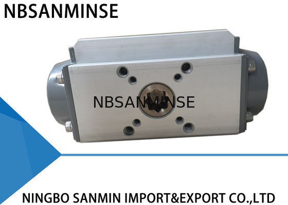 AT Double Action Pneumatic Valve Actuator ร่างกายอลูมิเนียมอัลลอยด์การรับรองมาตรฐาน ISO9001
