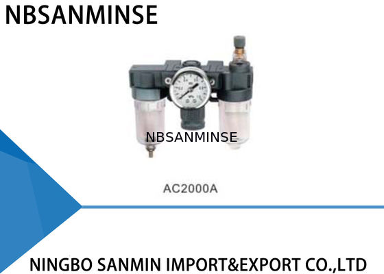 มืออาชีพ SMC กรอง Regulator Lubricator นิวเมติก FRL หน่วย AC BC ชุด