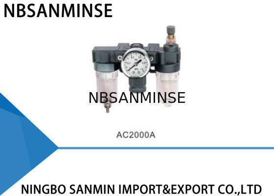 มืออาชีพ SMC กรอง Regulator Lubricator นิวเมติก FRL หน่วย AC BC ชุด