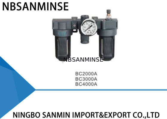 มืออาชีพ SMC กรอง Regulator Lubricator นิวเมติก FRL หน่วย AC BC ชุด