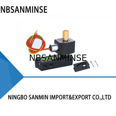 NBR PUR Seal Slide Sleeve พนูเมติกซอลีนอยด์แวลล์ 0.2 - 1.0Mpa