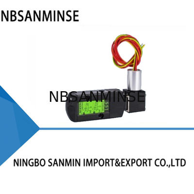 พล็อตสปูลขนาดเล็ก วาล์วโซเลนอยด์ปนูเมติก การควบคุมไฟฟ้าเดียว CT4 NBR PUR ปิด
