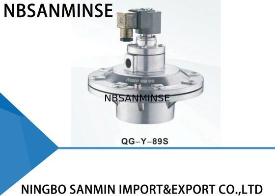 Sanmin QG - Y - 89S 102SA ไดอะแฟรมคู่จมอยู่ใต้น้ำวาล์วพัลส์แม่เหล็กไฟฟ้าวาล์วฝุ่น