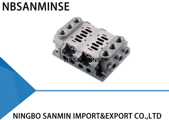 ชิ้นส่วนนิวเมติกโซลินอยด์วาล์วฐานหลากหลาย SMC AirTAC CKD Koganei ประเภท