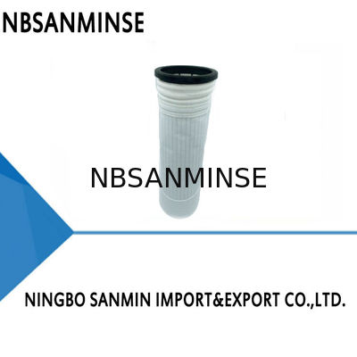 Stripe Anti Static Polyester Needle Felt Dust Bag Long Term Temperature Resistance Dust Proof Baghouse ถุงกรอง