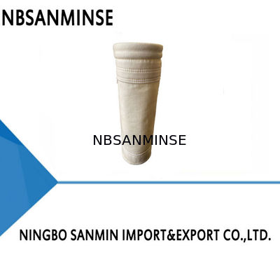 Polyacrylonitrile อะคริลิ PAN เข็มสักหลาดฝุ่นถุงกรองอากาศสารหน่วงไฟถุงกรองฝุ่น Baghouse