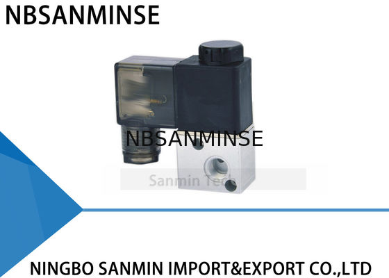 นิวเมติกโซลินอยด์วาล์ว 3 วิธีที่ 2 ตำแหน่ง M5 G 1/8 "Airtac Type 3V1 ปิดตามปกติ