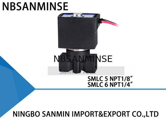 น้ำโซลินอยด์วาล์วทองเหลืองปกติปิด 2 ทาง 1/8 1/4 NPT ขนาดท่อ EPDM ซีล