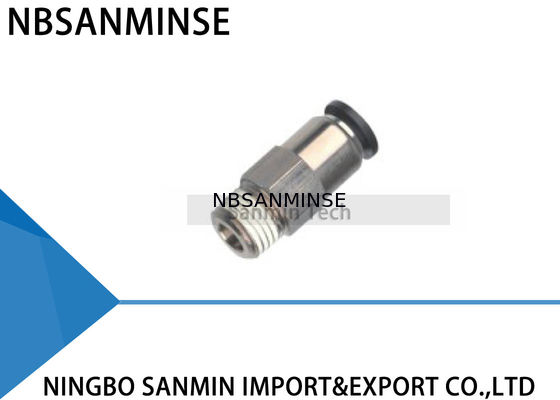 PCVF นิวเมติกวาล์วตรวจสอบฟิตติ้งนิวเมติกแอร์เที่ยวเดียวไม่กลับวาล์วทองเหลืองกระทู้ Sanmin