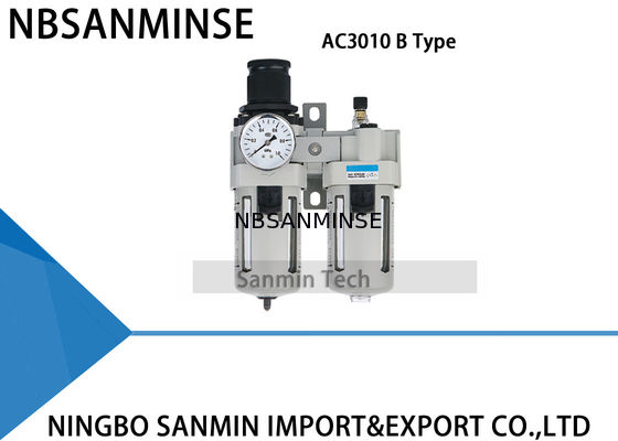 อลูมิเนียมอัลลอยอากาศหน่วย FRL AC2010 AC4010 สองหน่วยแหล่งอากาศ