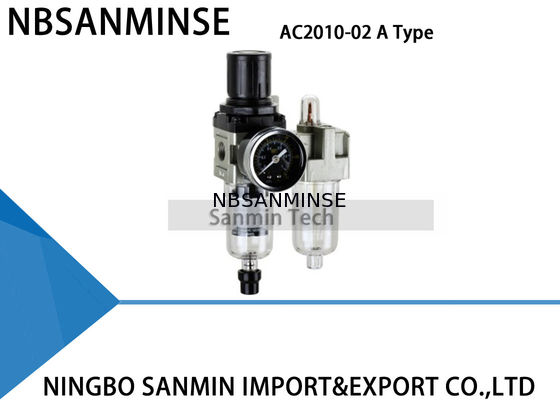 อลูมิเนียมอัลลอยอากาศหน่วย FRL AC2010 AC4010 สองหน่วยแหล่งอากาศ