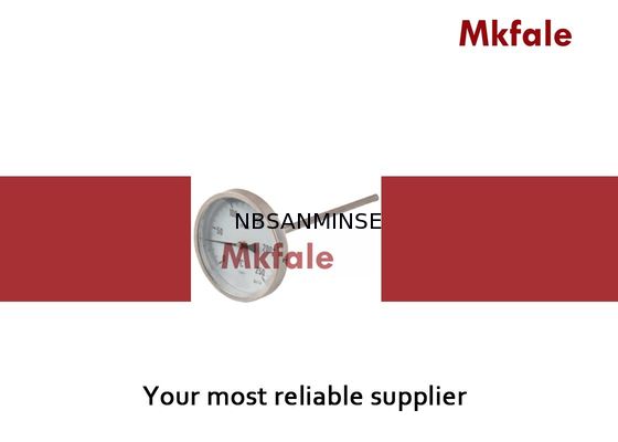 เครื่องวัดความดันของเหลวเศรษฐกิจ SMWS สแตนเลส Bimetallic เครื่องวัดอุณหภูมิ IP43