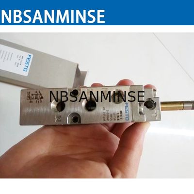 1/4 1/8 นิวเมติกโซลินอยด์วาล์วเดิม Festo โซลินอยด์วาล์ว NBSANMINSE MFH